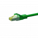 RJ45 Netzwerkkabel S/FTP (PiMF), mit CAT 7 Rohkabel, Grün, 15m