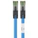 RJ45 Netzwerkkabel S/FTP (PiMF), mit CAT 8 Rohkabel, Blau, 0,25m