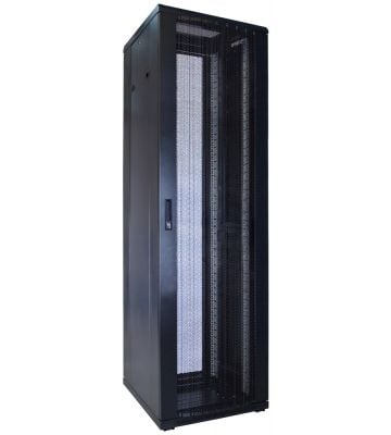42 HE 19” Serverschrank, mit perforierter Fronttür (BxTxH) 600 x 600 x 2000mm 
