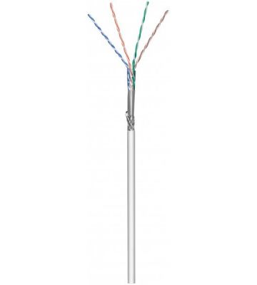 CAT5e Netzwerkkabel, FTP, AWG 26/7 (Flexibel), 305 Meter, Grau, CCA 