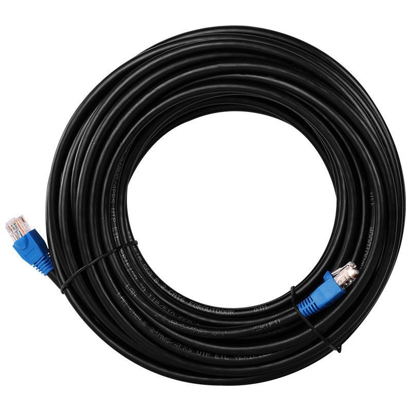 CAT6 Kabel für den Aussenbereich UTP – 50 Meter – Schwarz kaufen?