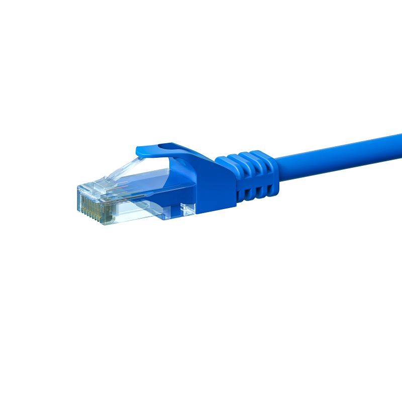 CAT 6 Netzwerkkabel U/UTP - 5 Meter - Blau - CCA