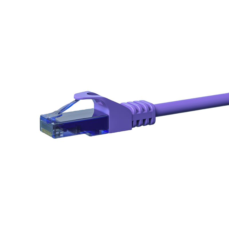 UTP CAT6a 50m Lila - 100% Kupfer