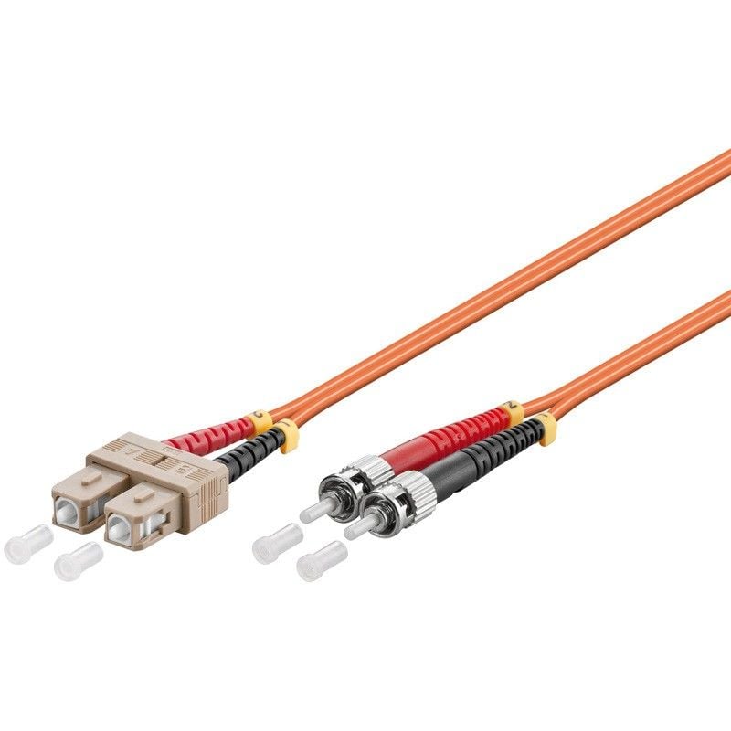 Glasfaserkabel SC-ST OM2 Duplex Patchkabel – 1 Meter