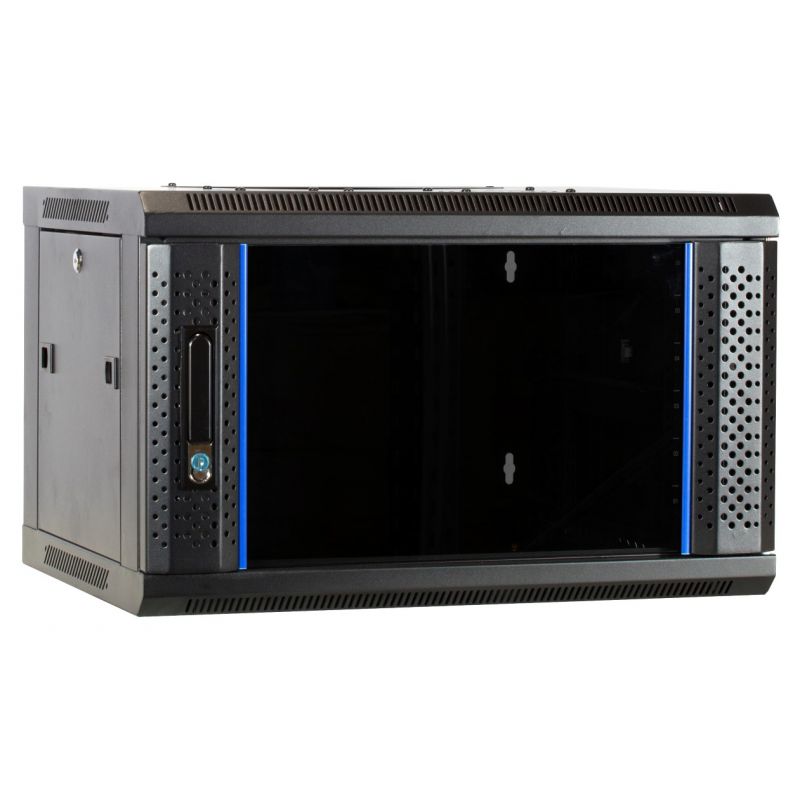 6 HE Serverschrank, Wandgehäuse, mit Glastür (BxTxH) 600 x 450 x 367mm  kaufen?